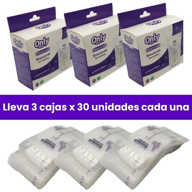 Bolsas de Almacenamiento de Leche Materna Only Baby