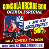 Espectacular Consola de Video Juegos Arcade Box - 4K Inalambrica